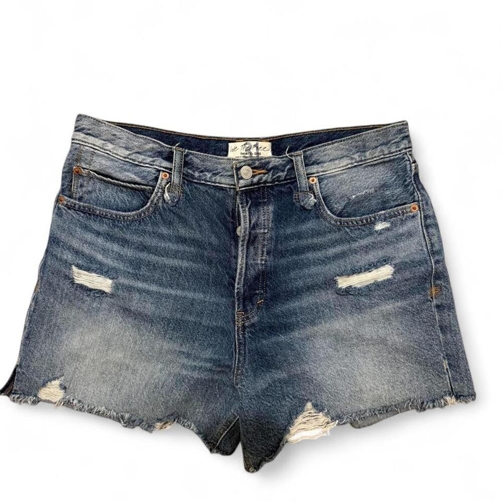 We-the-free Women's Blue and Navy Shorts
